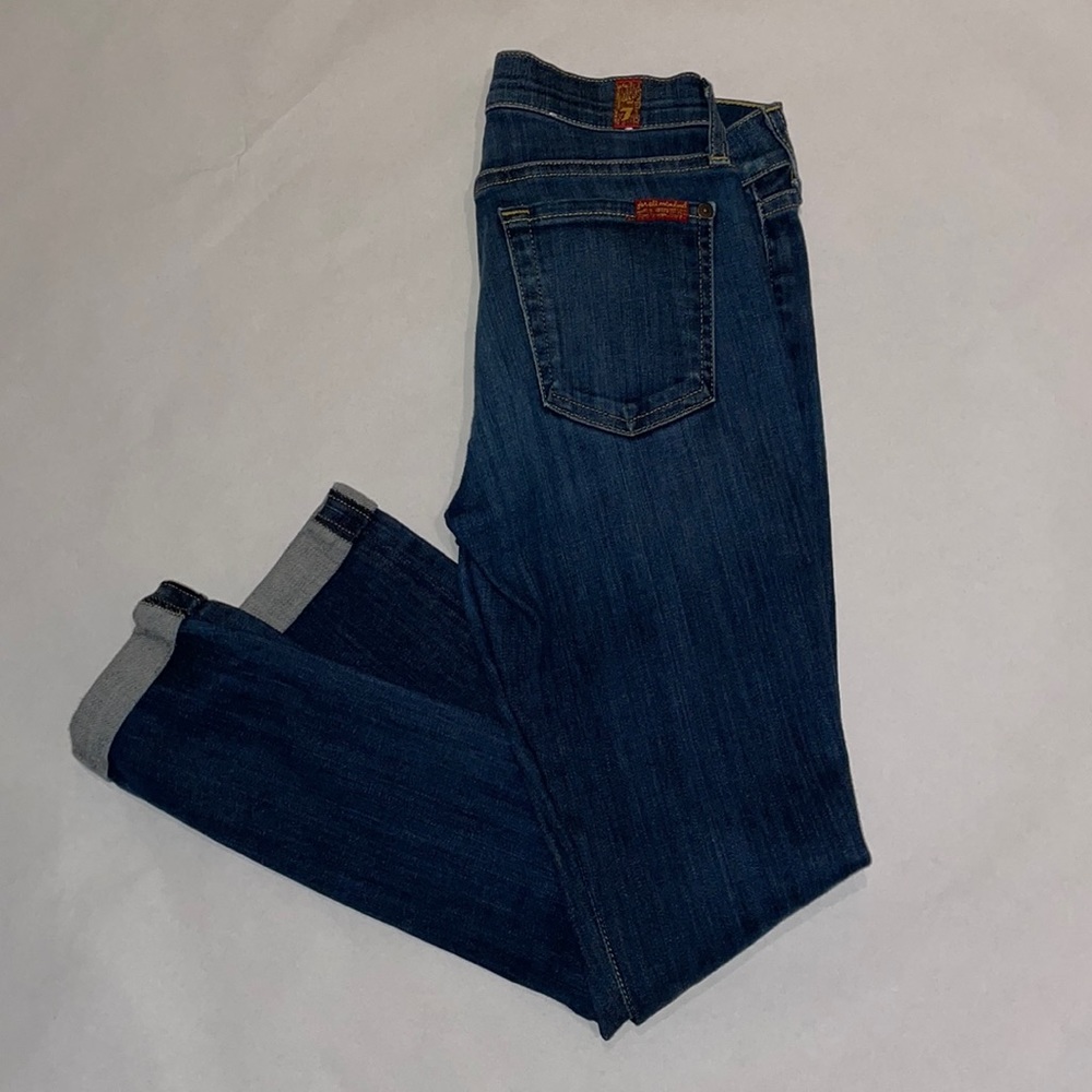7 for mankind - Skinny Crop and Roll